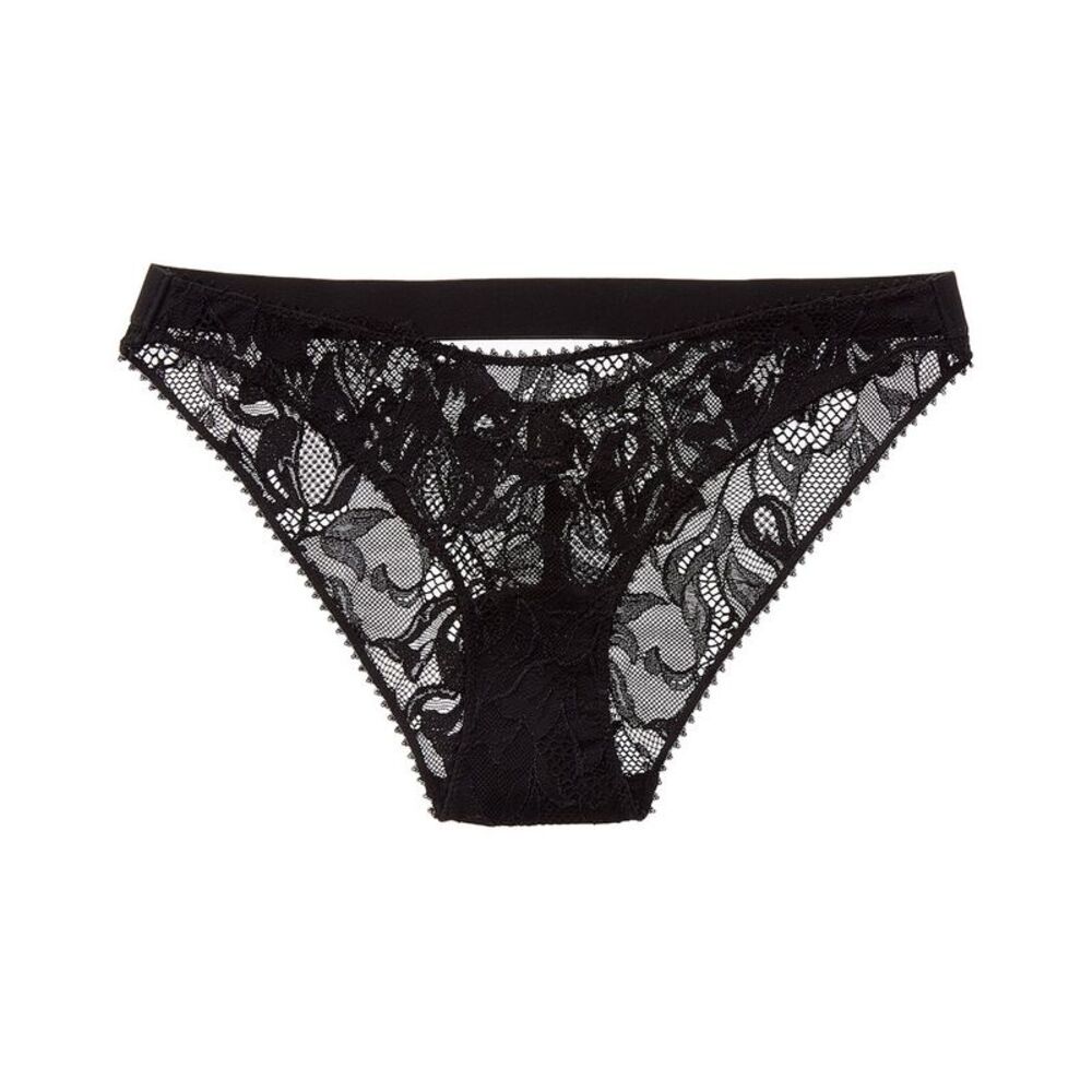 Kiki De Montparnasse Womens Sophie Stretch Lace Panty, Black